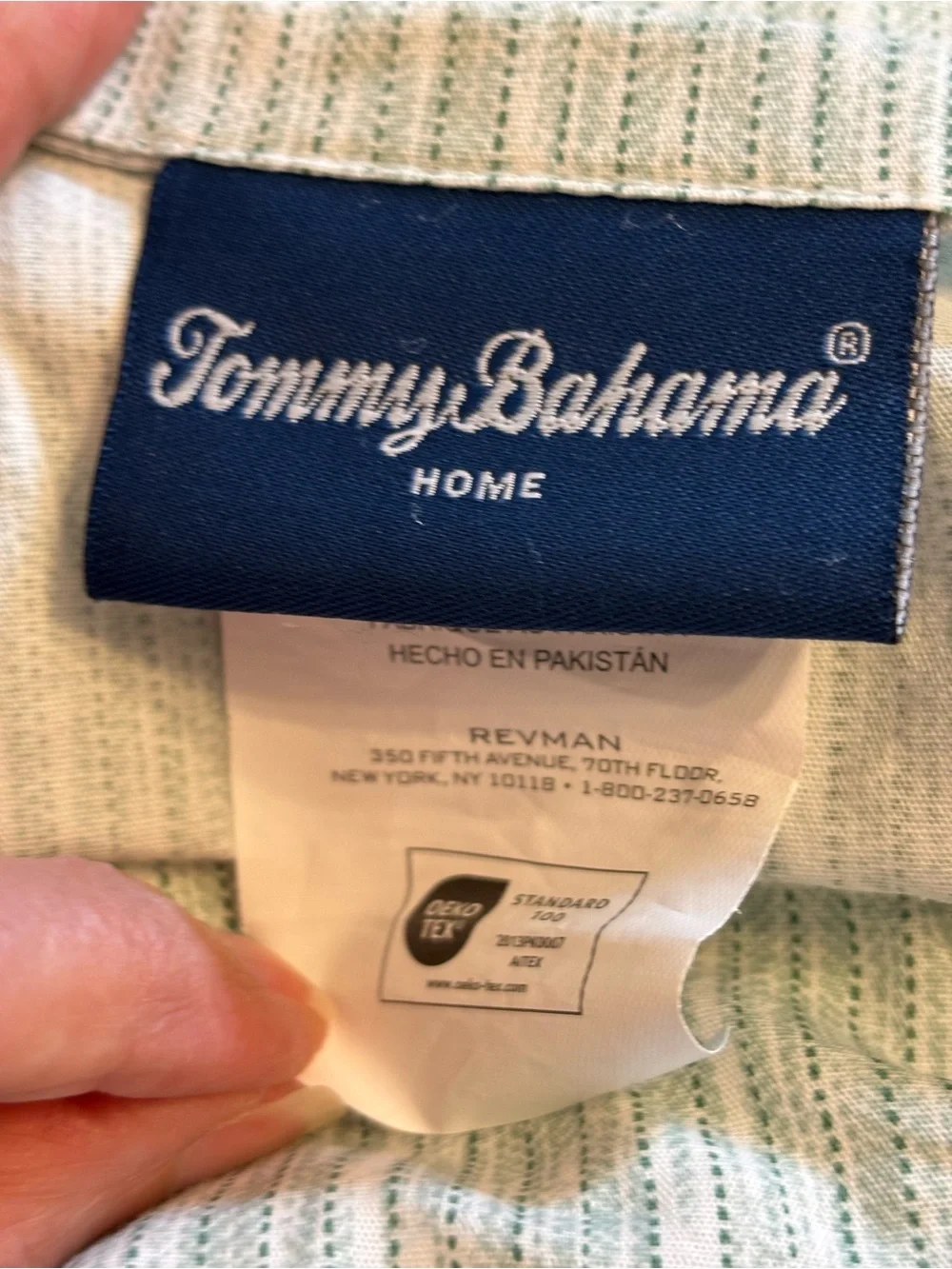 Tommy Bahama Canyon Palms Full/ Queen Duvet Set 3 Pc 2 Shams Standard Reversible